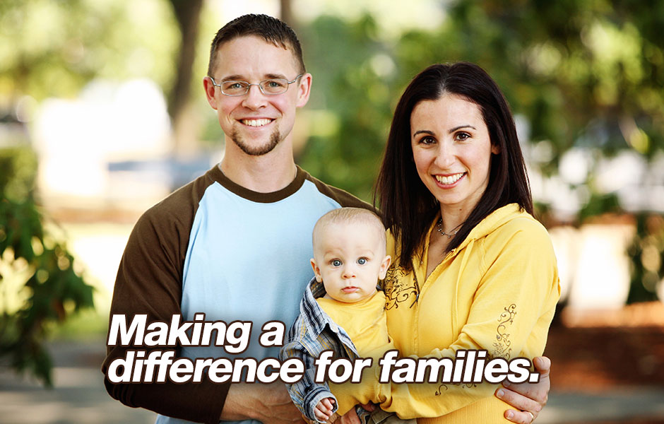 Making a difference for families.